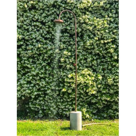 Outdoor Shower &ndash; Copper Garden Shower with Concrete Base Seletti &pound;320.00 product_features