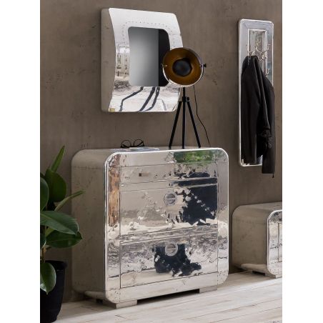 Aviator Shoe Cabinet Smithers Hallway &pound;1,350.00 All Rooms Aluminium product_features