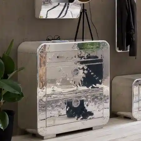 Aviator Shoe Cabinet Smithers Hallway &pound;1,350.00 All Rooms Aluminium product_features