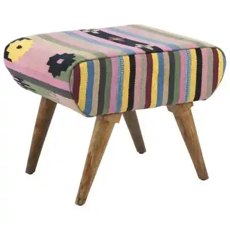 Pueblo Footstool Designer Furniture £263.00 Living Room Mango Wood product_features