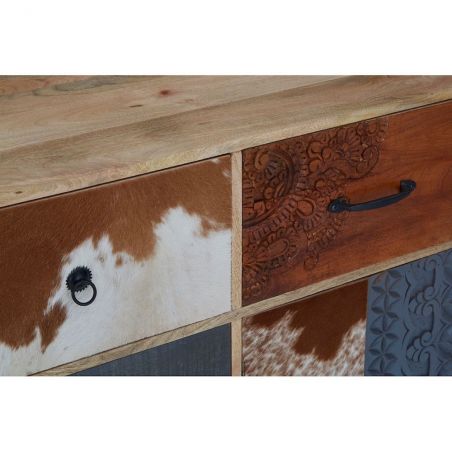 Hacienda Tall Sideboard Cabinets & Sideboards £710.00 All Rooms Mango Wood product_features