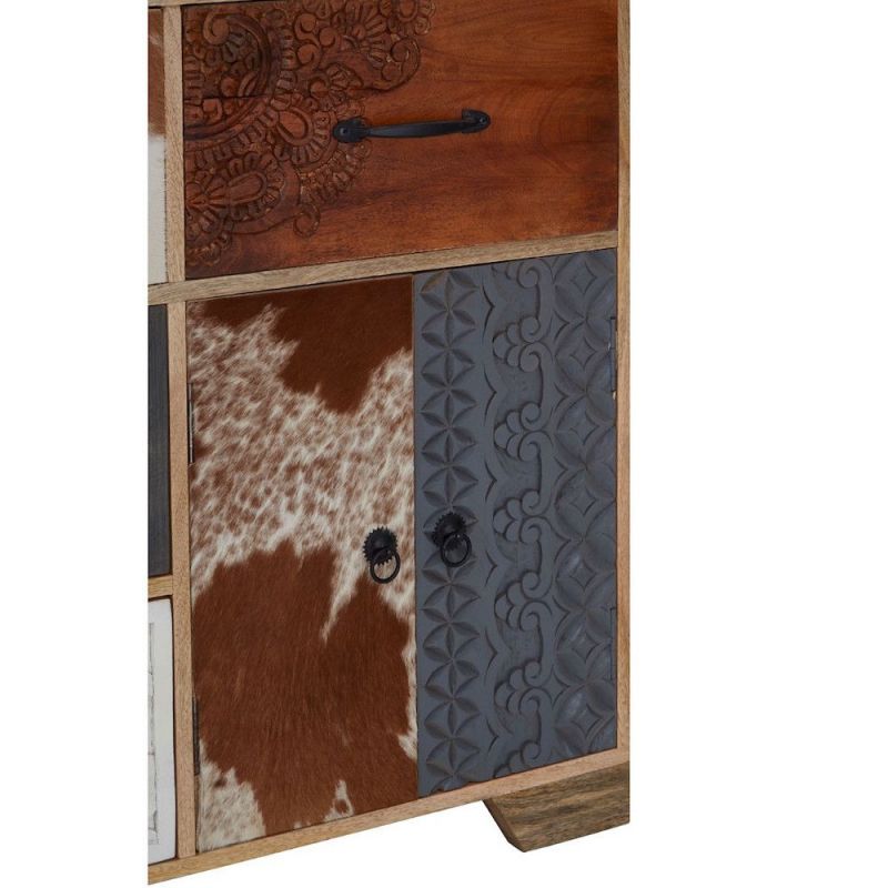 Hacienda Tall Sideboard Cabinets & Sideboards £710.00 All Rooms Mango Wood product_features