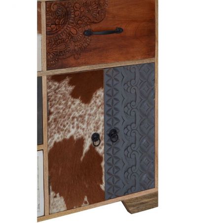 Hacienda Tall Sideboard Cabinets & Sideboards £710.00 All Rooms Mango Wood product_features