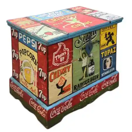 Circus Storage Trunk Chest Smithers Storage &pound;700.00 All Rooms Mango Wood product_features