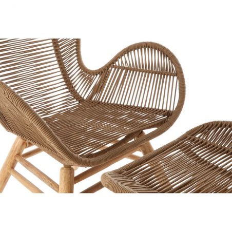 Mexico Lounge Chair & Footstool Designer Furniture &pound;550.00 All Rooms Steel product_features