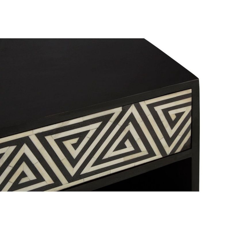 Monochrome Sideboard Smithers Cabinets & Sideboards £1,329.00 All Rooms Acacia Steel product_features