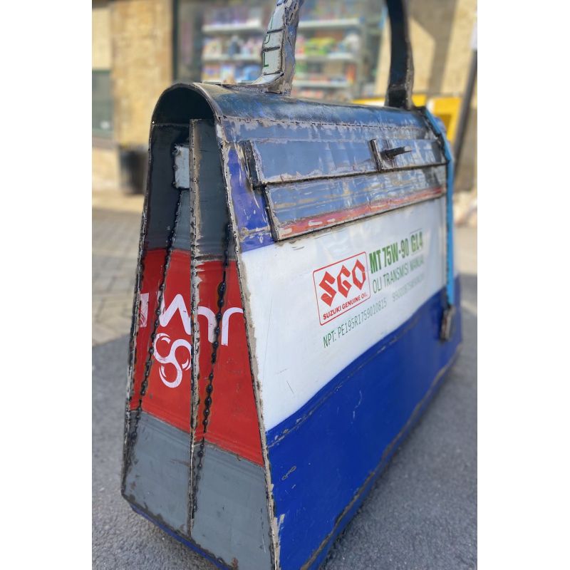 Oil Drum Shopping Bag  Retro Ornaments £733.00      product_features