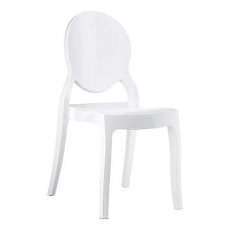Outdoor Ghost Crystal Dining Chair Smithers Retro Furniture £225.00 Dining Room product_features