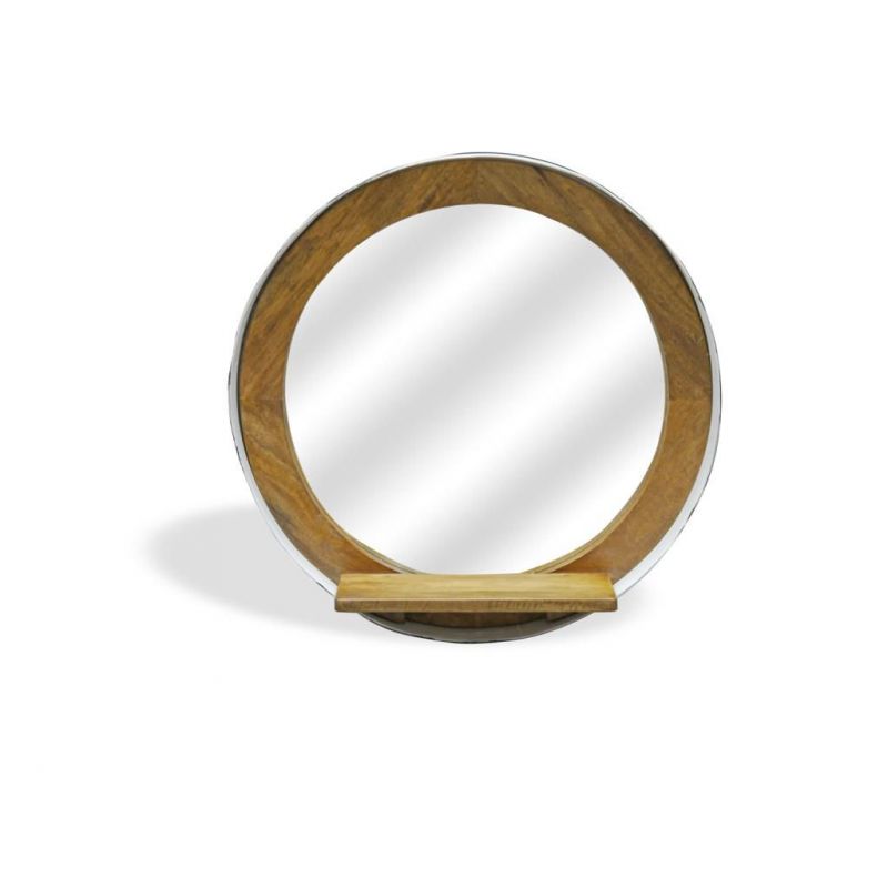 Nautical Porthole Mirror Smithers Decorative Mirrors £180.00 Hallway Reclaimed Boat Wood Oil Drum product_features