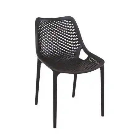 Tango Black Stackable Outdoor Chair Smithers Garden £142.00 product_features