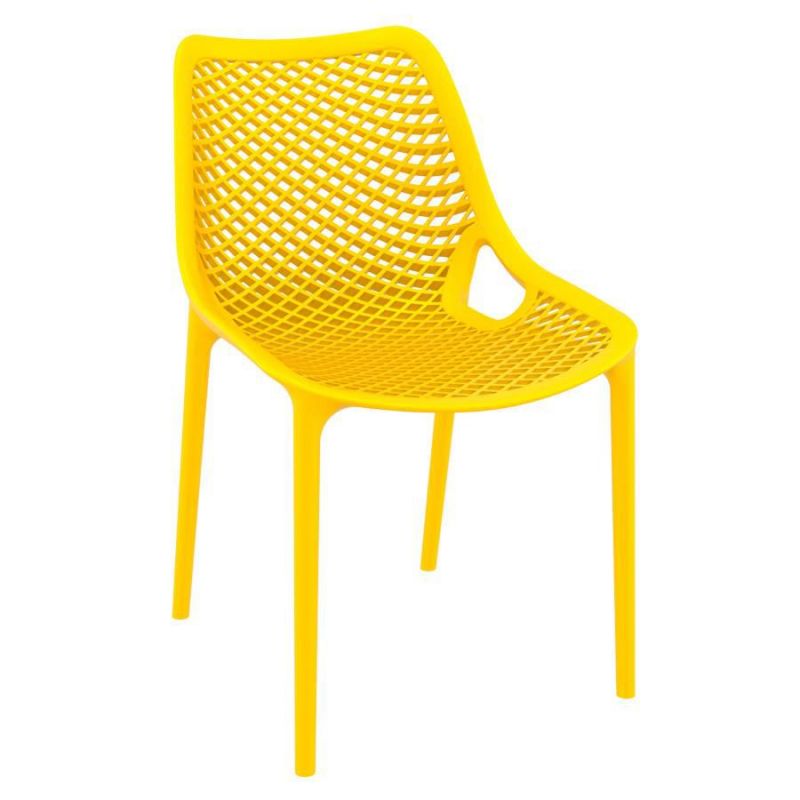 Tango Yellow Stackable Outdoor Chair Smithers Garden £142.00 product_features