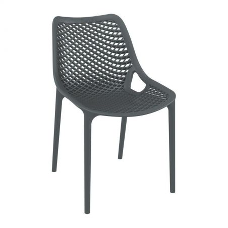 Tango Dark Grey Stackable Outdoor Chair Smithers Garden &pound;156.00 product_features