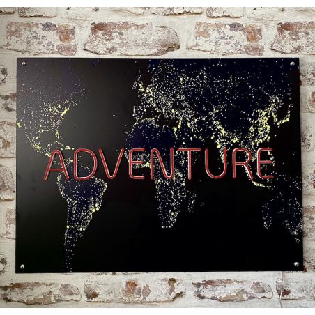 Adventure Neon Light – Travel-Inspired Wall Decor  Your Custom Neon Sign & Neon Signs | Handmade in London by Smithers £280.0...