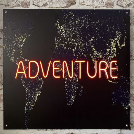 Adventure Neon Light – Travel-Inspired Wall Decor  Your Custom Neon Sign & Neon Signs | Handmade in London by Smithers £280.0...