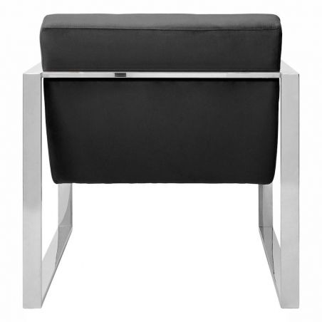 Vogue Velvet Cocktail Chair Retro Furniture &pound;848.00 Reception Room Stainless Steel product_features