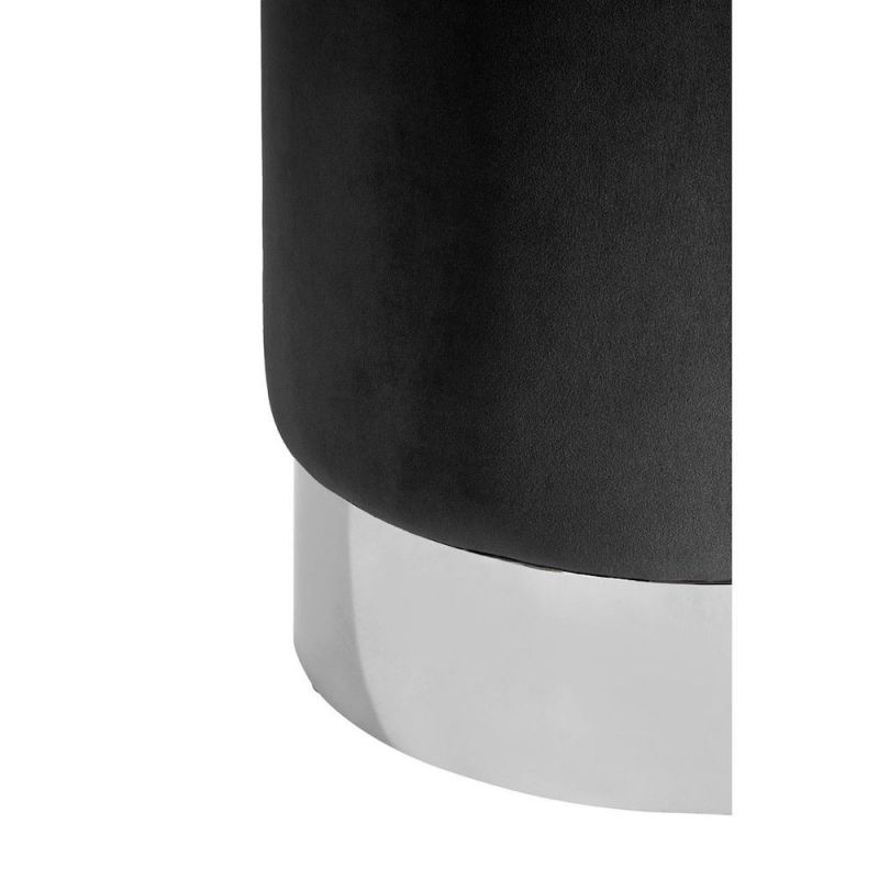 Vogue Velvet Stool Retro Furniture £229.00 Reception Room Stainless Steel product_features
