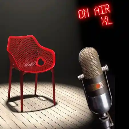 Tango Red Stackable Outdoor Arm Chair Smithers Garden &pound;160.00 product_features