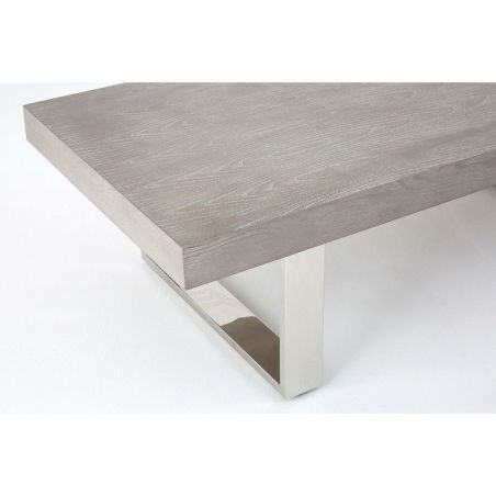 Limburg Coffee Table Side Tables & Coffee Tables &pound;1,082.00 Reception Room Elm Stainless Steel product_features