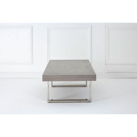 Limburg Coffee Table Side Tables & Coffee Tables &pound;1,082.00 Reception Room Elm Stainless Steel product_features