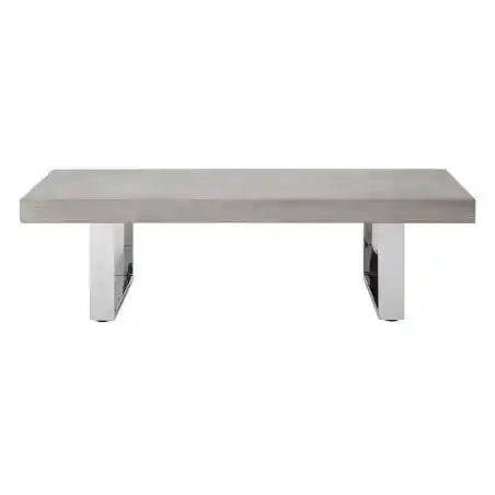 Limburg Coffee Table Side Tables & Coffee Tables &pound;1,082.00 Reception Room Elm Stainless Steel product_features