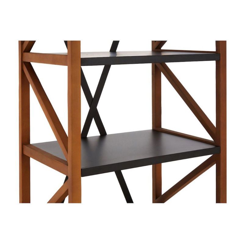 Tower Bookcase Retro Furniture £779.00 All Rooms Fir Wood Iron product_features