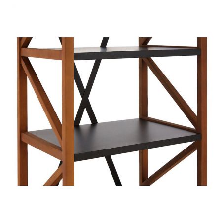 Tower Bookcase Retro Furniture £779.00 All Rooms Fir Wood Iron product_features