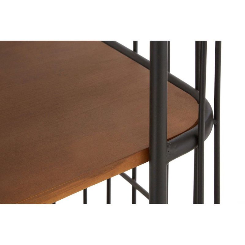 Warehouse Trolley Shelf Unit Retro Furniture £660.00 All Rooms Fir Wood Iron product_features