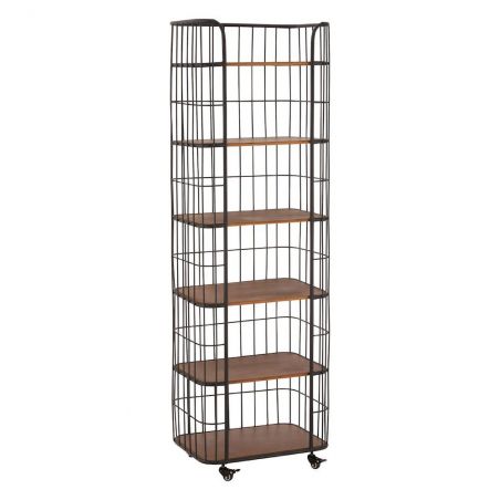 Warehouse Trolley Shelf Unit Retro Furniture £660.00 All Rooms Fir Wood Iron product_features