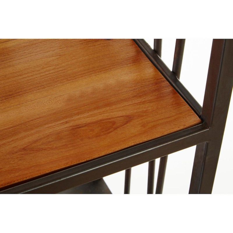 Factory Shelf Unit Storage £550.00 All Rooms Fir Wood Iron product_features