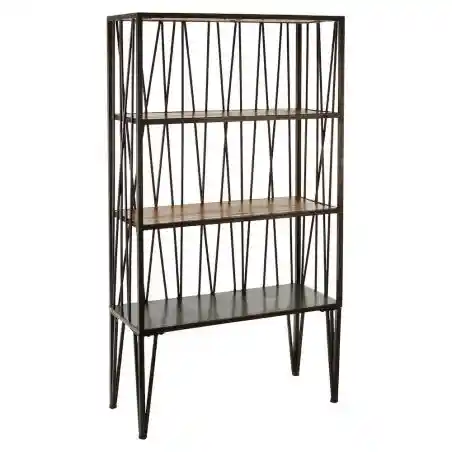 Factory Shelf Unit Storage £550.00 All Rooms Fir Wood Iron product_features