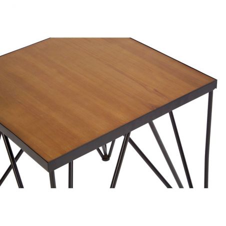Factory Side Table Retro Furniture &pound;281.00 All Rooms Fir Wood Iron product_features