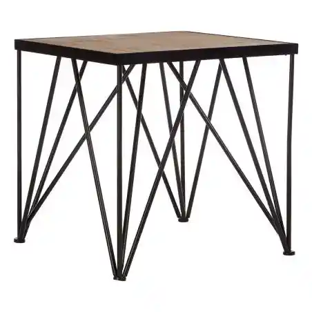 Factory Side Table Retro Furniture &pound;281.00 All Rooms Fir Wood Iron product_features
