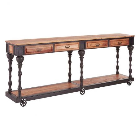 Gothic Console Table Console Tables £1,650.00 All Rooms Elm Iron product_features