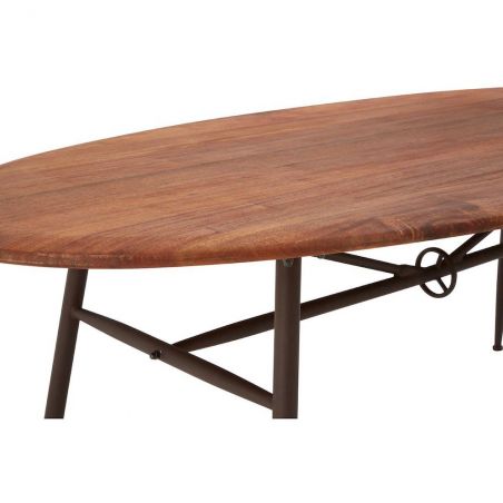 Factory Dining Table Reclaimed Wood Dining Tables £1,462.00 Dining Room Walnut Iron product_features
