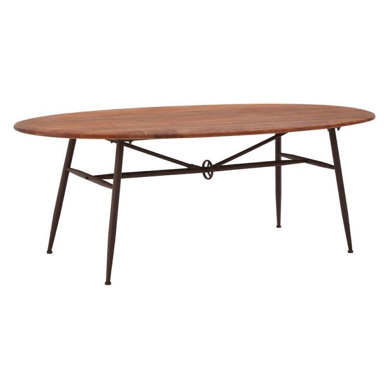 Factory Dining Table Reclaimed Wood Dining Tables £1,462.00 Dining Room Walnut Iron product_features
