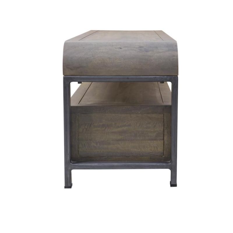 Radius TV Unit TV Units £458.00 Living Room Mango Wood Steel product_features