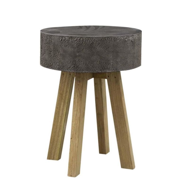 Summit Round Side Table Side Tables & Coffee Tables £284.00 All Rooms Teak Wood product_features