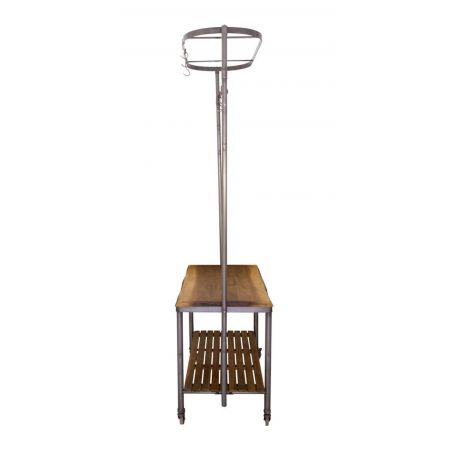 Factory Kitchen Island Storage &pound;1,238.00 Kitchen Diner Mango Wood Steel product_features