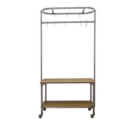 Factory Kitchen Island Storage &pound;1,238.00 Kitchen Diner Mango Wood Steel product_features
