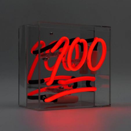 Acrylic Box Red Neon Mini Light – Small But Bold Locomocean Your Custom Neon Sign & Neon Signs | Handmade in London by Smithe...