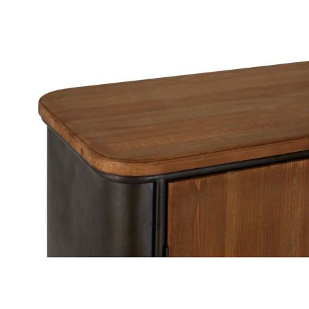 Factory Buffet Sideboard Cabinets & Sideboards £779.00 Dining Room Fir Wood Steel product_features