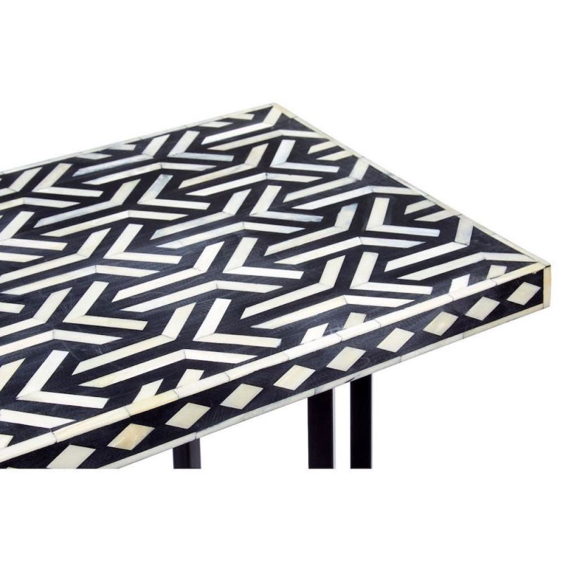 Boho Console Table Console Tables £637.00 Hallway Sheesham Steel product_features