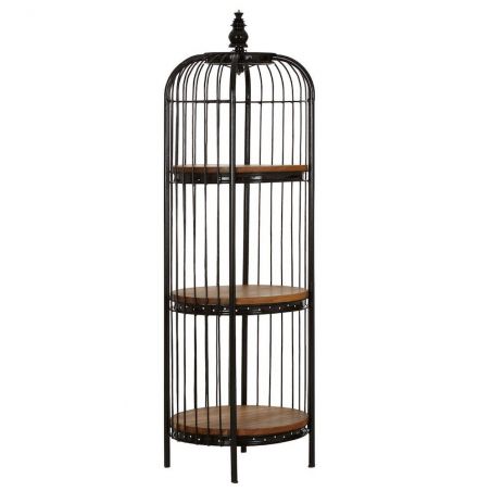 Belsize Medium Shelf Unit Storage &pound;843.00 All Rooms Fir Wood Iron product_features