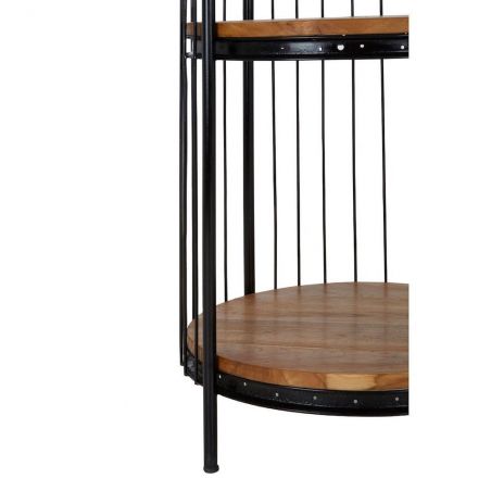 Belsize Small Shelf Unit Storage &pound;697.00 All Rooms Fir Wood Iron product_features