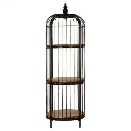 Belsize Small Shelf Unit Storage &pound;697.00 All Rooms Fir Wood Iron product_features