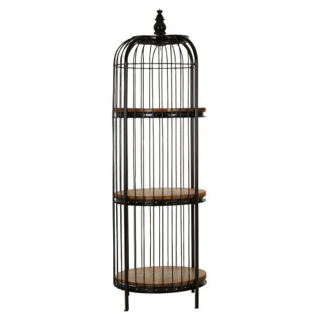 Belsize Small Shelf Unit Storage &pound;697.00 All Rooms Fir Wood Iron product_features