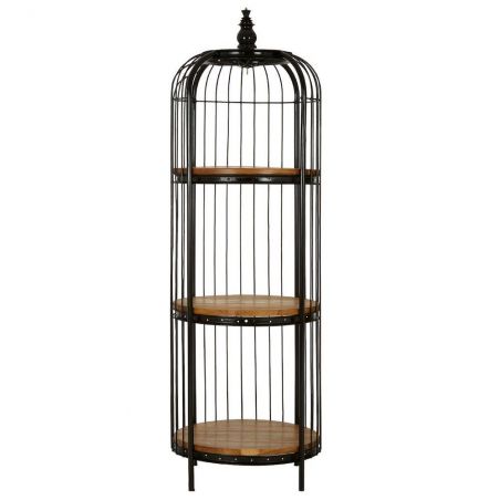 Belsize Small Shelf Unit Storage &pound;697.00 All Rooms Fir Wood Iron product_features