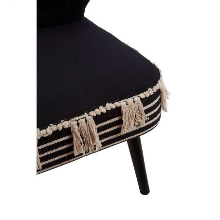 Boho Berber Black Chair Sofas and Armchairs &pound;720.00 Living Room Mango Wood product_features