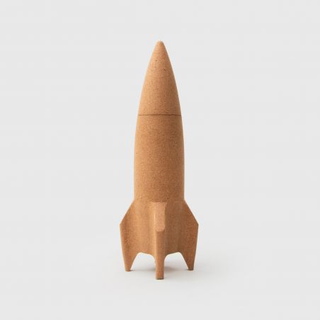 Cork Rocket Desk Tidy Retro Ornaments &pound;24.00 product_features