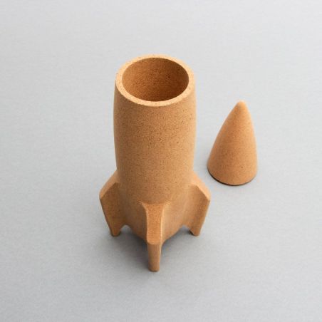 Cork Rocket Desk Tidy Retro Ornaments &pound;24.00 product_features
